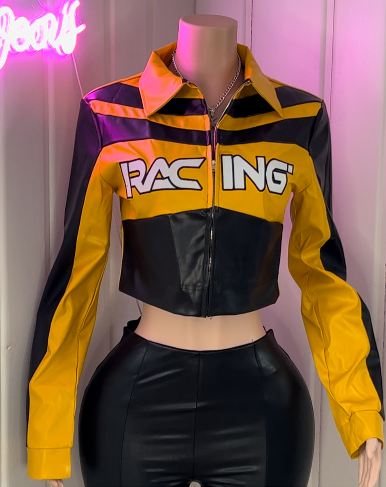 RACING - Black & Yellow Jacket