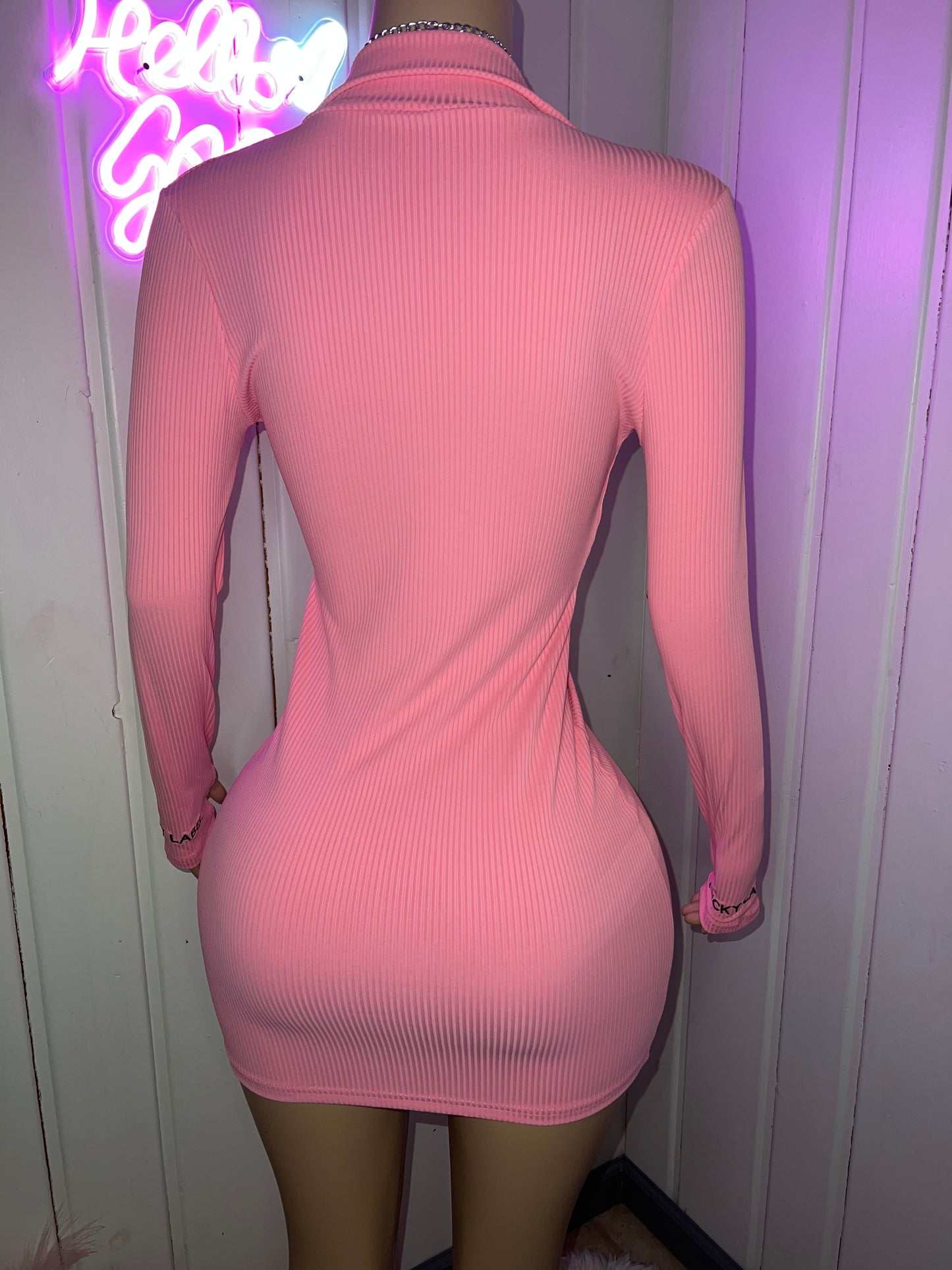 Lucky Lady Dress -Pink