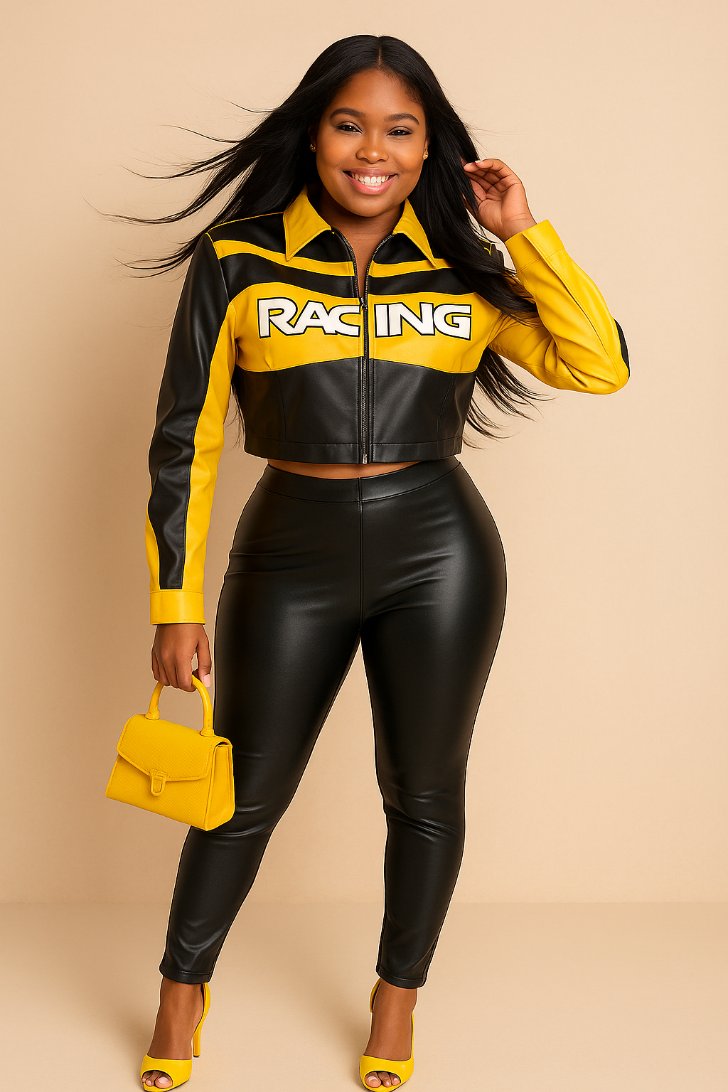 RACING - Black & Yellow Jacket