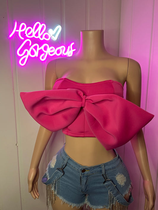 Bow Babe Crop Top