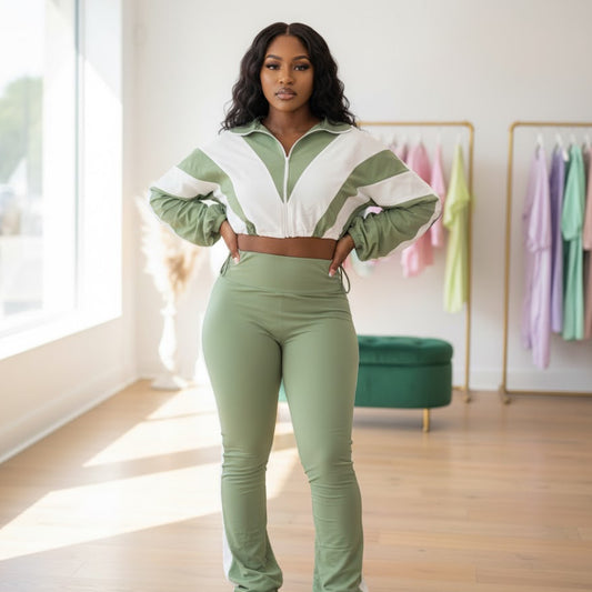 Cute and Comfy Set- Green