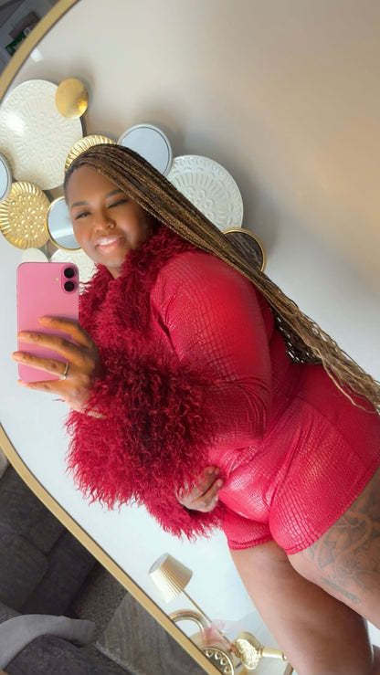 Crimson Royale Feather Set