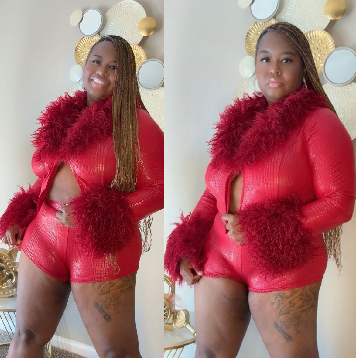 Crimson Royale Feather Set