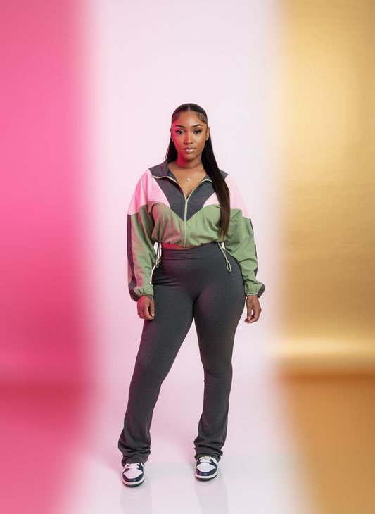 Blocked Babe  Chill Set